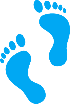 UFP feet blue